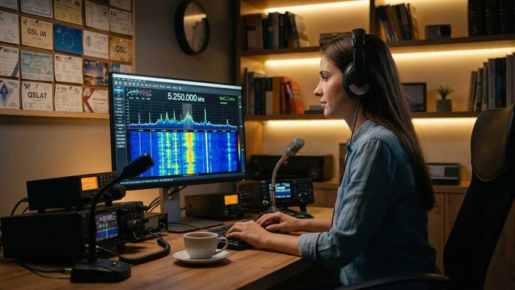 The 5250 - 5450 kHz range The 5250 - 5450 kHz range