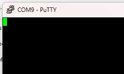PuTTY COM Port